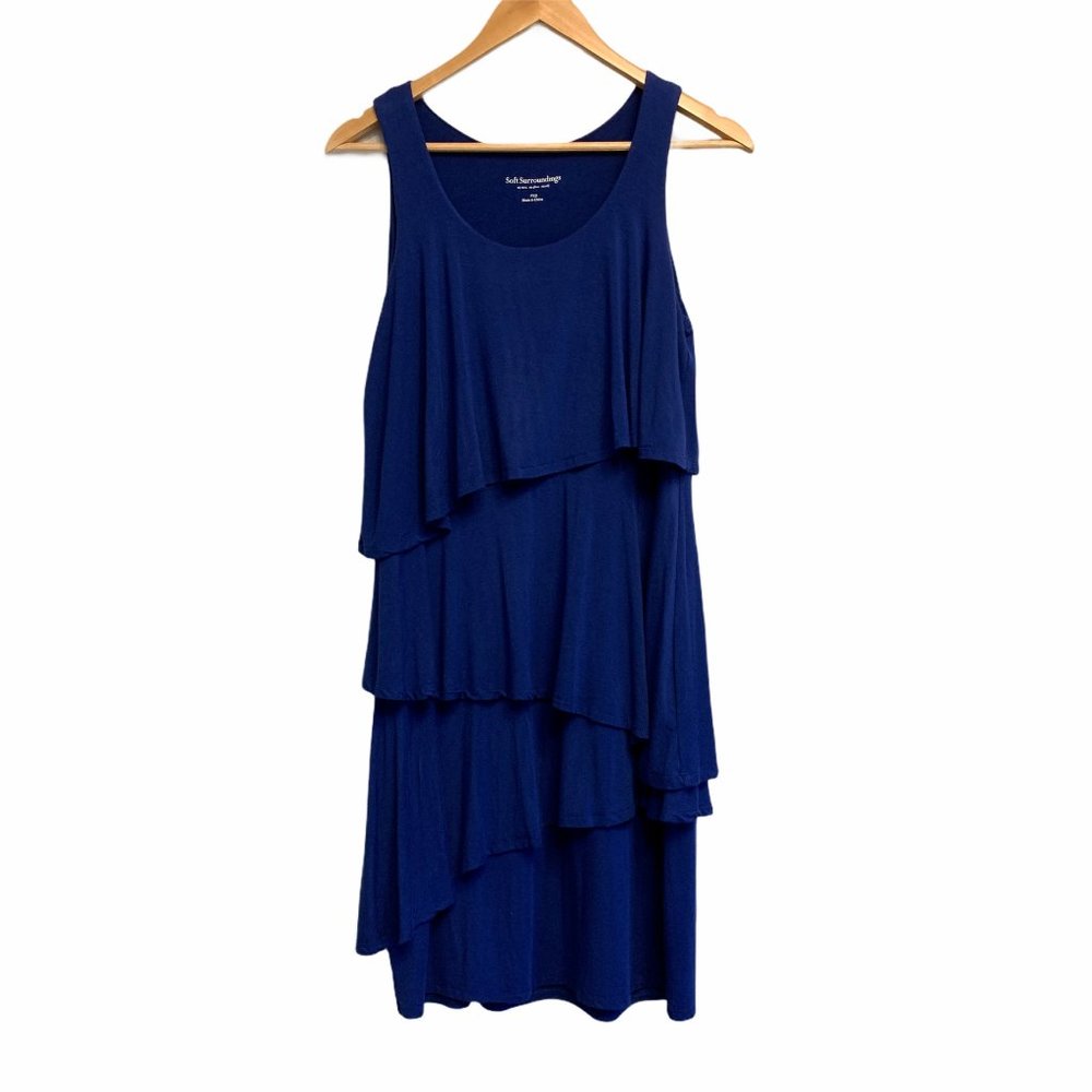 Soft Surrounding Tiered Darcie Dress PXS